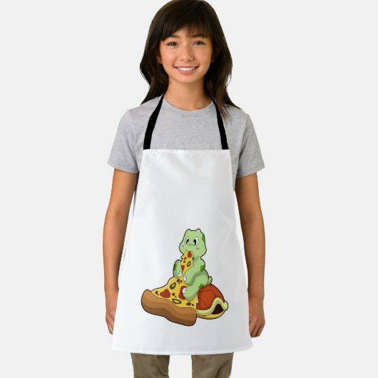 ピザで亀を エプロン (インサイチュ)