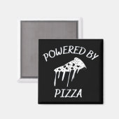 ピザで動く マグネット (正面/裏面)