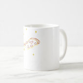 ピザで恋に落ちた コーヒーマグカップ (正面右)