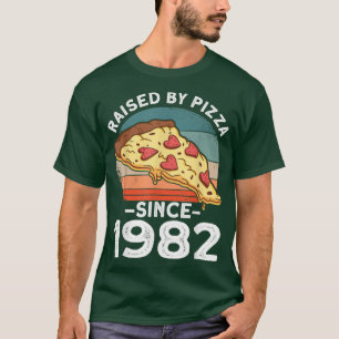 ピザで育った誕生日装飾パーティーアイディアS Tシャツ