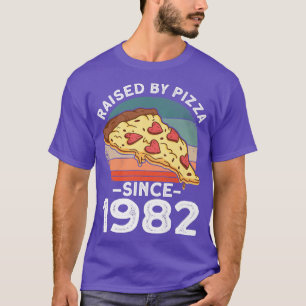 ピザで育った誕生日装飾パーティーアイディアS Tシャツ