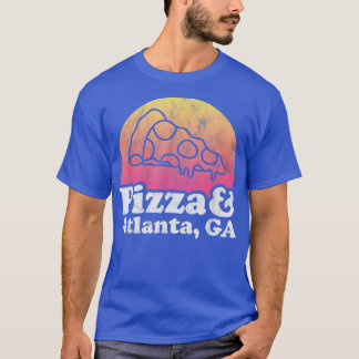 ピザとアトランタ、GAまたはジョージア Tシャツ