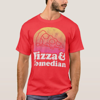 ピザとコメディアンまたはコメディ Tシャツ