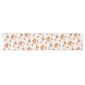 ピザとパシファイア赤ちゃんシャワーテーブルランナー – おもしろい ショートテーブルランナー (横)