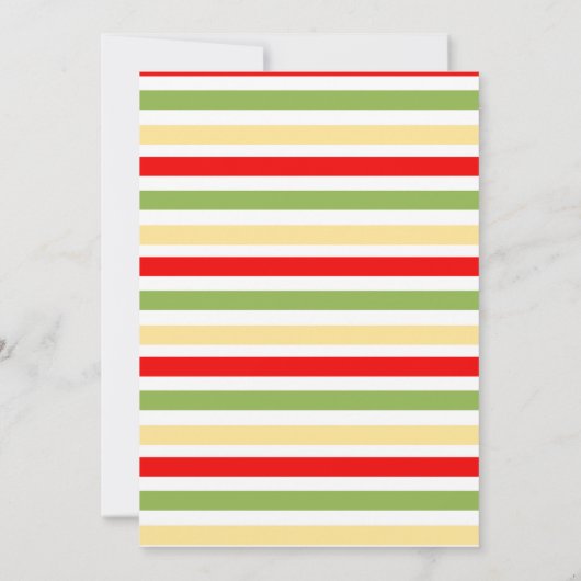 ピザとパシファイヤーガール共同ベビーシャワー 招待状 (裏面)