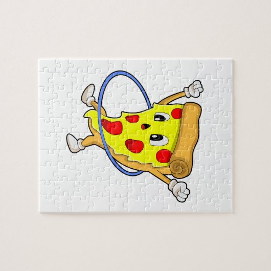 ピザとフィットネスフィットネスタイヤ.PNG ジグソーパズル (横)