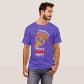 ピザとホラー映画で私を虜にした友達 Tシャツ (正面フル)