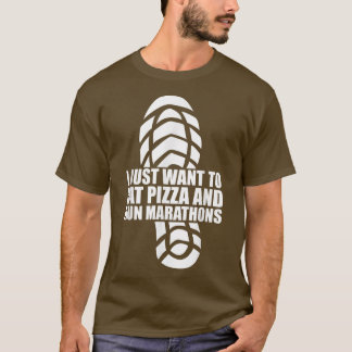 ピザとマ食べラソンズのピ走ザフラバーが欲しい Tシャツ