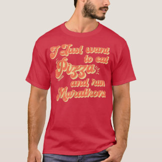 ピザとマ食べラソンズのピ走ザフラバーが欲しい Tシャツ