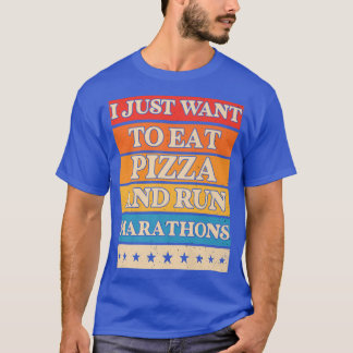 ピザとマ食べラソンズのピ走ザフラバーが欲しい Tシャツ