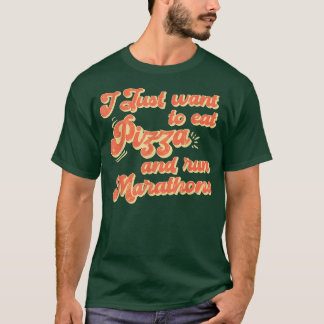 ピザとマ食べラソンズのピ走ザフラバーが欲しい Tシャツ
