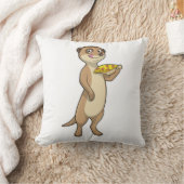 ピザとメルカット クッション (ブランケット)