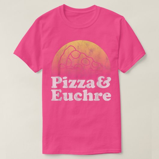 ピザとユークル Tシャツ (デザイン正面)