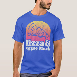 ピザとレゲエ音楽 14192963 Tシャツ