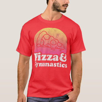 ピザと体操または体操Tシャツ Tシャツ