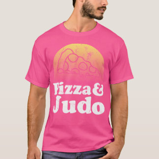 ピザと柔道 Tシャツ