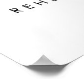 ピザと翼の前のリングや輪リハーサルディナー ポスター (角)