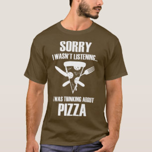 ピザについて考える皮肉なピザ職人の言葉 Tシャツ