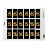 ピザのためならやってやる ラベル (フルシート)