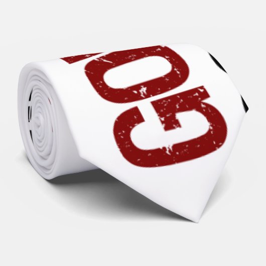 ピザのために行く ネクタイ (ロール)