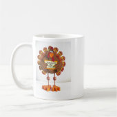 ピザのために送り出して下さい! コーヒーマグカップ (左)