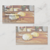 ピザのためのこね粉 名刺 (正面/裏面)