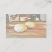 ピザのためのこね粉 名刺 (裏面)