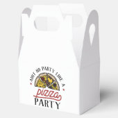 ピザのようなパーティーは一切ないパーティー フェイバーボックス (オープン)