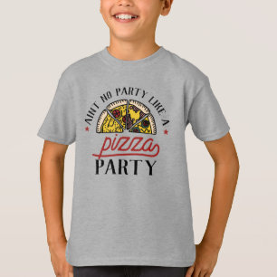 ピザのようなパーティーを味わえないパーティー Tシャツ