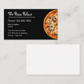 ピザのイタリア人のレストラン 名刺 (正面/裏面)