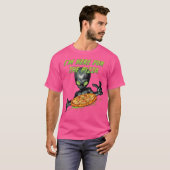 ピザのエイリアン Tシャツ (正面フル)