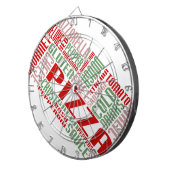 ピザのチャット ダーツボード (正面右)