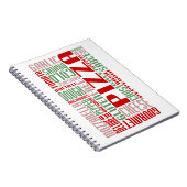 ピザのチャット ノートブック (右側)