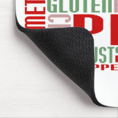 ピザのチャット マウスパッド (コーナー)