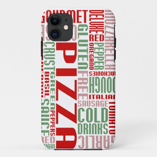 ピザのチャット Case-Mate iPhoneケース (裏面)