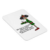 ピザのデリバリーユーモア マグネット (右側)