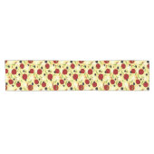 ピザのトッピングパターン ショートテーブルランナー (横)