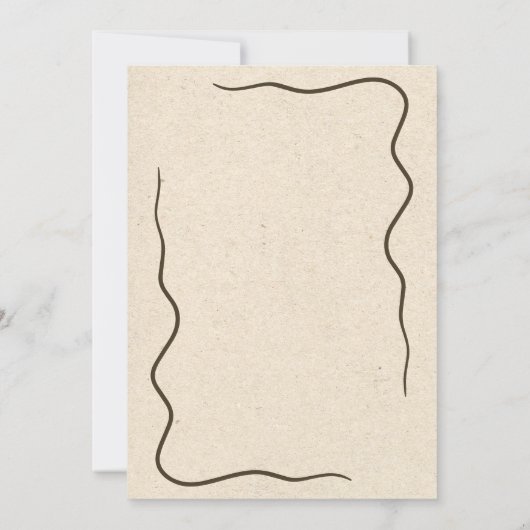 ピザのパンとおむつ共同ベビーシャワー 招待状 (裏面)