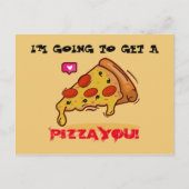 ピザのポストカード ポストカード (正面)