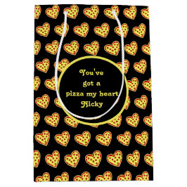 ピザのマイハート ミディアムペーパーバッグ