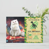 ピザの上の白猫 招待状 (スタンド正面)