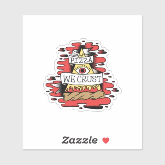 ピザの中で我々は耳を傾ける シール (シート)