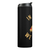 ピザの中で我々は耳を傾ける タンブラー (回転左)