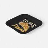 ピザの代わりにしよう ペーパープレート (傾斜あり)