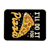 ピザの代わりにしよう マグネット (横)