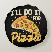 ピザの代わりにしよう ラウンドクッション (裏面)