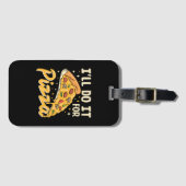 ピザの代わりにしよう ラゲッジタグ (正面横)