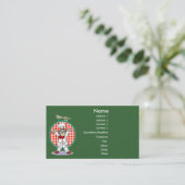 ピザの名刺 名刺 (スタンド正面)