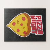 ピザの夜 ジグソーパズル (横)