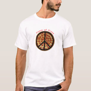 ピザの平和 Tシャツ